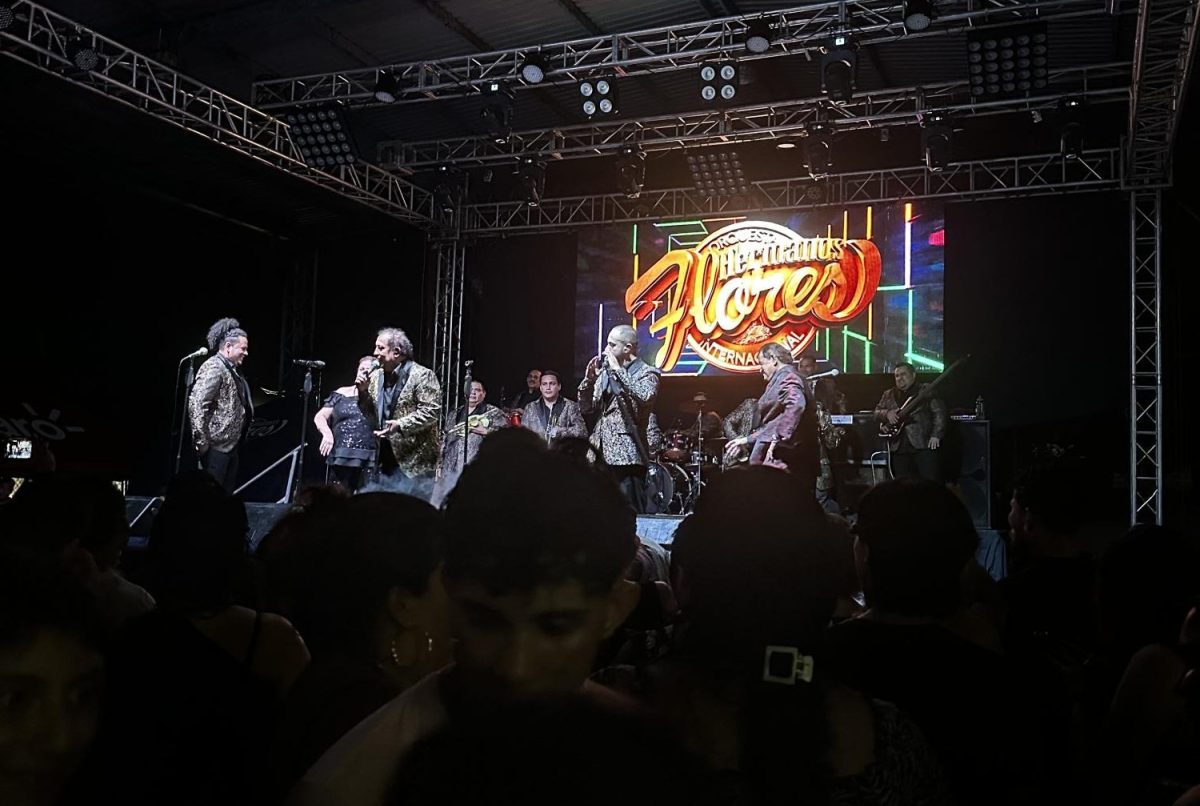 Music performers at the Fiestas Patronales de San Miguel Arcángel in Guazapa, El Salvador