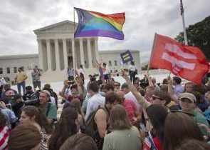 In 2015 the Supreme Court ruled for a nationwide right to same-sex
marriage, a right now being challenged. Photo | AP News